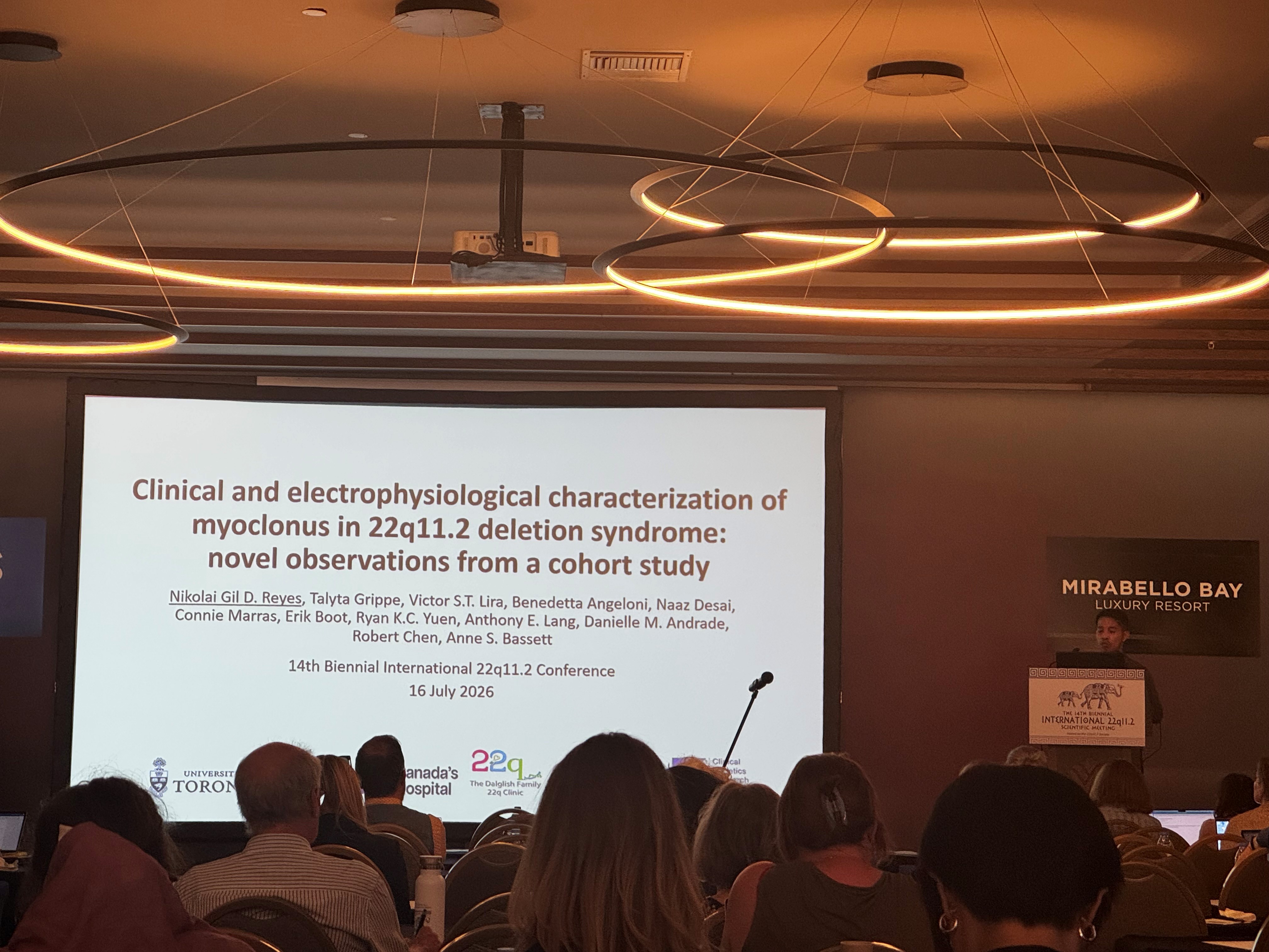 Nikolai Gil D. Reyes presents his findings at the conference in Crete, Greece, in July 2026